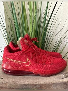 Nike Titan X LeBron 17 Low Agimat Basketball Sneakers